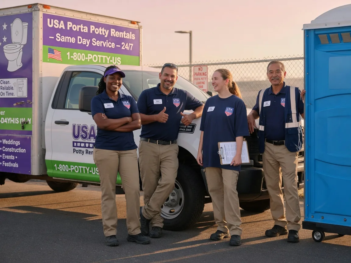 Porta Potty Rental company in Pentress, WV